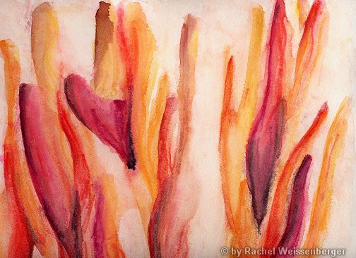 Abstract 22, Watercolour on paper,