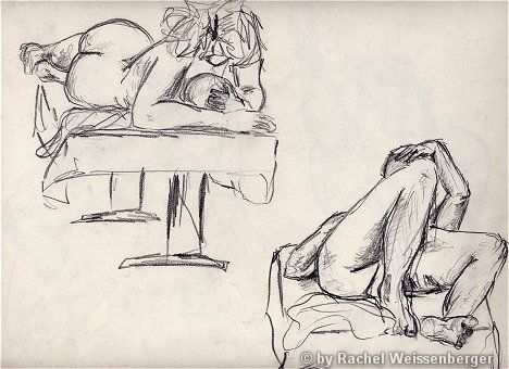 Woman on Table I
