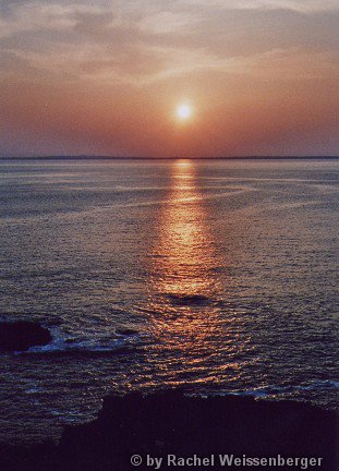 Sonnenuntergang, Isle of Mull, Schottland<br>