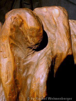 Skulptur aus Holz