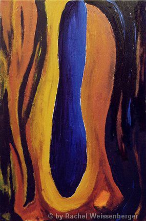 Silence, Acrylics on canvas,