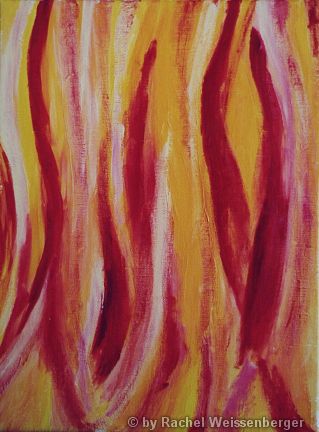 Abstrakt 22, Acryl auf Leinwand,