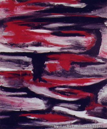 Abstrakt 24, Acryl auf Leinwand,