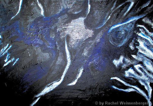 Abstract 26, Acrylics, surfacer and structural gel on canvas,