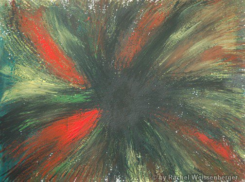 Abstract 54, Oil on board,