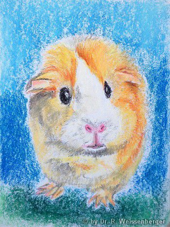 Patty, Pastels on board,